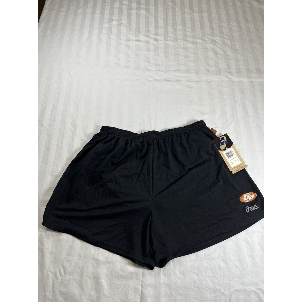 ASICS NWT Women’s Legato Knit Running Training Shorts Black XL WS0303 WS033